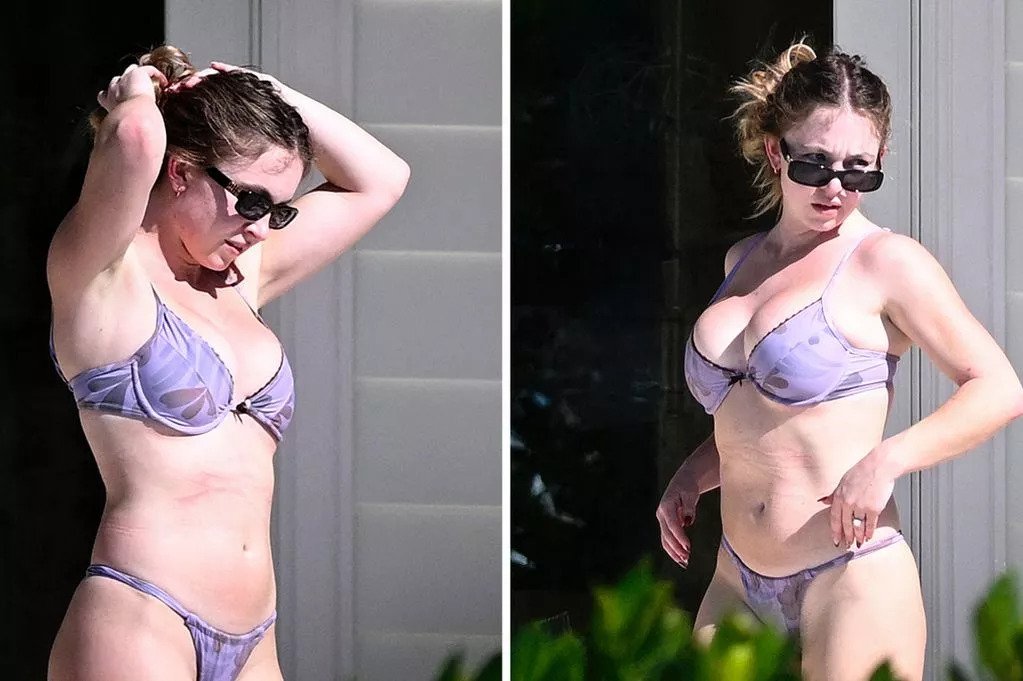 Sydney Sweeney flaunts in thong bikini