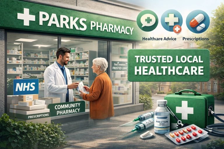 Parks Pharmacy providing trusted local healthcare services and prescription support