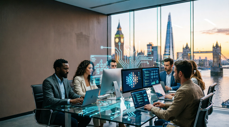 AI software development helping UK businesses improve operations and decision making